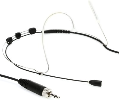 Headset microphone (omnidirectional, pre-polarized condenser) with 1,6m cable fo