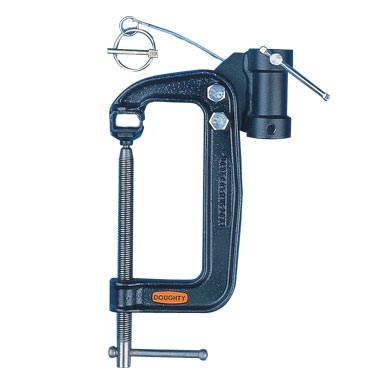 G CLAMP 150mm WITH DUAL POSITION 29mm RECEIVER