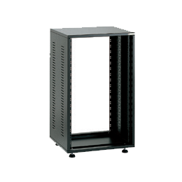 rack cabinet, 8U, RAL9005, D:445mm