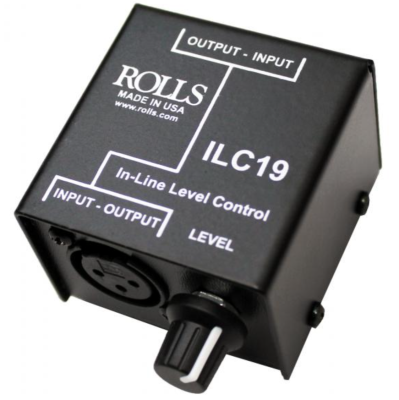 Rolls ILC19 In-Line Level Control for XLR