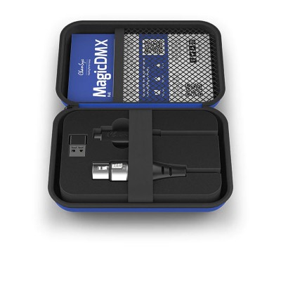 ChamSys MagicDMX Full USB to DMX Interface offers a full universe of DMX control with RDM support and without any time limit.