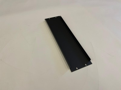 U shaped aluminium front panel 3u