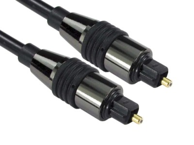 15m Toslink Fiber Optic Audio Cable Assembly