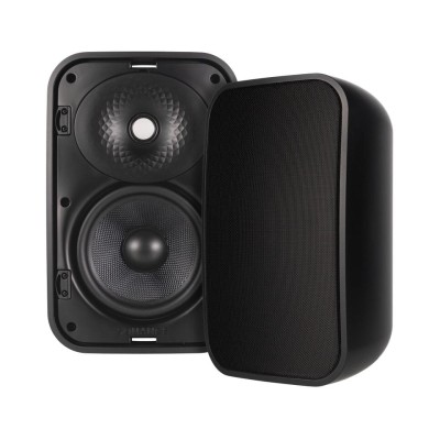 MX56 OUTDOOR SPEAKER BLACK (Mariner Series) 0.75" Ceramic dome, 5.25" Kevlar/Nomex woofer, IP66, Surface Mount, Mill Spec 810 for humidity, salt, temperature, UV Price per pair