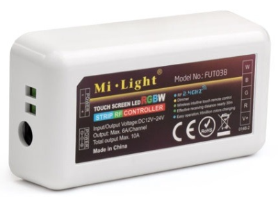 Receiver RGB / WW LED ontvanger - RF 2.4G 4-zone
