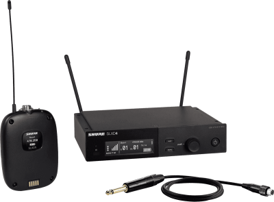 Shure SLXD14E - SLX-D wireless digital microphone system SLXD4 receiver H56 (BE)