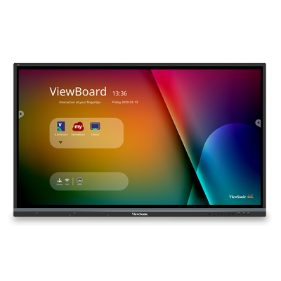 ViewSonic IFP9850-4: ViewBoard 50 Series Touchscreen 98" UHD, Android 8.0, IR 350 nits, 2x10W + sub 15W, incl. USB-C 65Watt