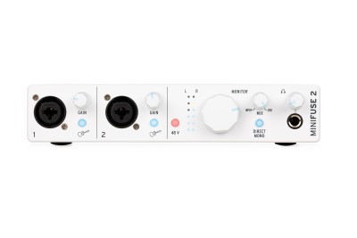 Arturia MiniFuse 2 White 2x2 Audio Interface