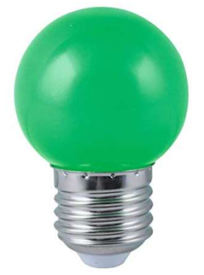 MLA602 - PLASTIC CLEAR - GREEN - 1W - NOT DIMMABLE