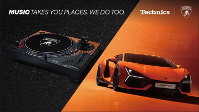 Technics and Automobili Lamborghini Collaboration