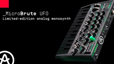 Arturia's MicroBrute gets a UFO edition