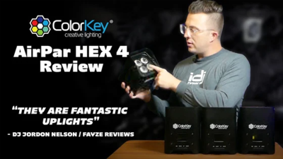 ColorKey AirPar HEX 4 Review By DJ Jordon Nelson