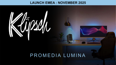 The legend returns – and it's even better: Klipsch Promedia 2.1 Lumina