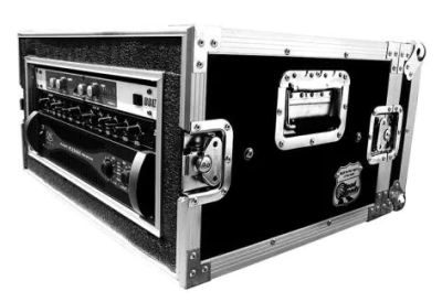 Road Ready 2U Amplifier Deluxe Rack System - 18" Bpdy Depth, Shock Mount