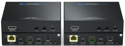 Blustream HEX18G-KIT Advanced HDBaseT Extender Kit Supporting Uncompressed and Unconverted HDMI