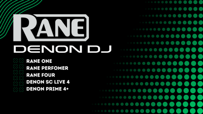 RANE & DENON in stock!