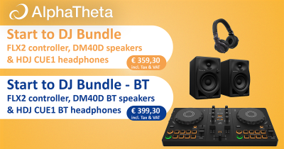 AlphaTheta DDJ-FLX2 - Start to DJ Bundle