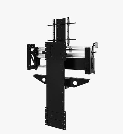 IN FLOOR TV LIFT & SWIVEL MECHANISM - DROP & ROLL FLAP - Bekafun