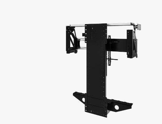IN FLOOR TV LIFT & SWIVEL MECHANISM - DROP & ROLL FLAP - Bekafun