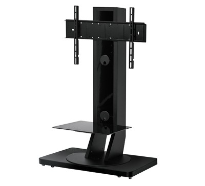 CANTABRIA - Extra-Large Universal Flat Screen Floor Stand with Shelf and Rotating Base (VESA 600 x 400) - 1.2m