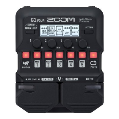 ZOOM G1 FOUR - Guitar Effects Pedal