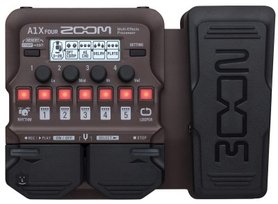 Zoom A1X FOUR - Acoustic Guitar Multi-Effects Pedal
