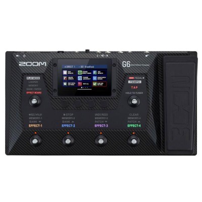ZOOM G6 - Multi-Effects Processor for Guitarists