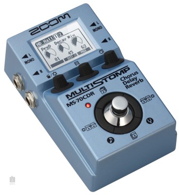 ZOOM MS-70CDR - MultiStomp Chorus / Delay / Reverb Pedal