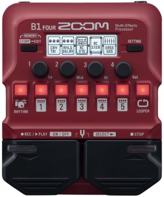 Zoom B1 FOUR - Bass Effects Pedal