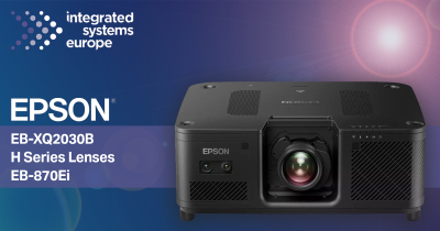 ISE 2026: Epson unveils new projectors and lenses