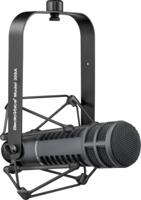 Variable-D announcers microphone, Black
