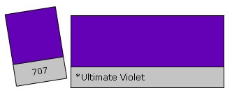Lee Rol 707 - Ultimate Violet (7,62m x 1,22m)