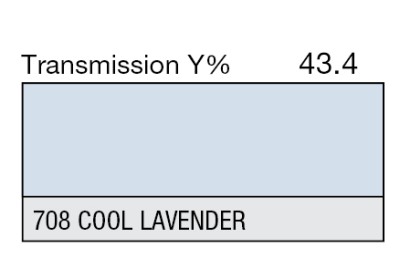 Lee Rol 708 - Cool Lavender (7,62m x 1,22m)