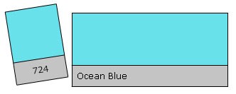 Lee Rol 724 - Ocean Blue (7,62m x 1,22m)