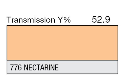 Lee Rol 776 - Nectarine (7,62m x 1,22m)