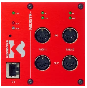 Kiss box MIDI2TR - Dual Midi Transceiver Bootloader V4