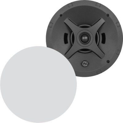 PS-C43RTLP, Pro Series 4" round/square in-ceiling speaker, Low Profile, White,
60 Watts @ 8Ω, 30-15-7,5 Watt tapping @100V