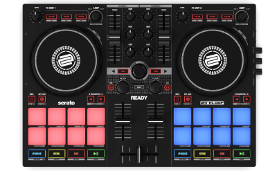 Reloop READY: Compact Performance Controller for Serato DJ Lite & Pro