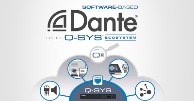 Q-SYS Software-based Dante 256x256 Channel License, Perpetual