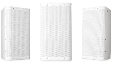 10" High-power two-way surface speaker, 105› conical DMT? coverage, trapezoidal