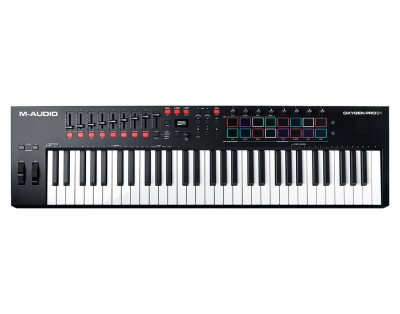 OXYGENPRO61: 61-key USB powered MIDI controller with Smart Controls and Auto-mapping