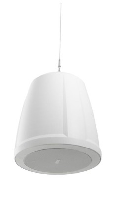 6.5" Two-way pendant speaker, 70/100v transformer with 16? bypass, 135› conical