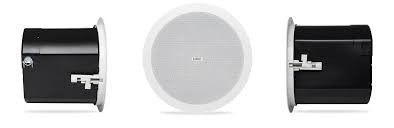 6,5" Two-way ceiling speaker, 70/100V transformer with 16? bypass, 135› conical