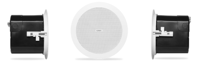 4.5" Two-way ceiling speaker, 70/100v transformer with 16? bypass, 150› conical