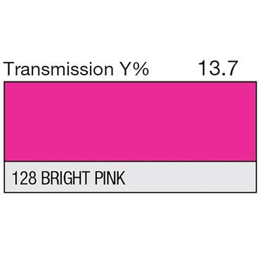 LEE filter Rol 128 Bright Pink (7.62m x 1.22m)