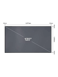 V12H002AG0: Laser TV 120" Screen - ELPSC36