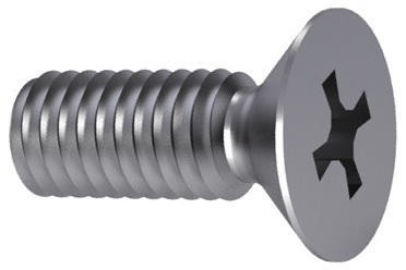 Cross recessed countersunk head screw Phillips DIN 965 (100 pieces)
