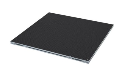 2m X 0.5m Industrial Finish Stage Panel, Black - single pack