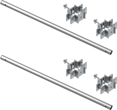 Leg Brace for 8 x4 ft Panels to connect Legs together - dual pack - necessary for Stages over 60" high to install on 4 ft. side