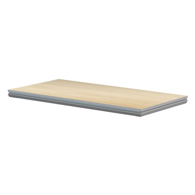2m X 0.5m Natural wood Finish Stage Panel - single pack